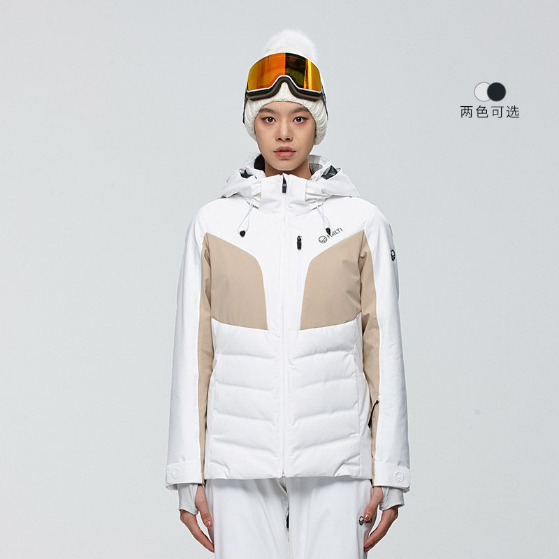 HALTI哈尔迪女士专业防风防水耐磨高端单双板滑雪夹克HSJCS24004S,淘宝优惠券,粉丝福利购,淘宝优惠卷