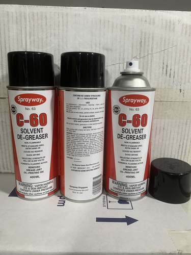 Sprayway去脂化油清洗油墨除胶机械零件布料清洁剂仕必威63号C-60 - 图0