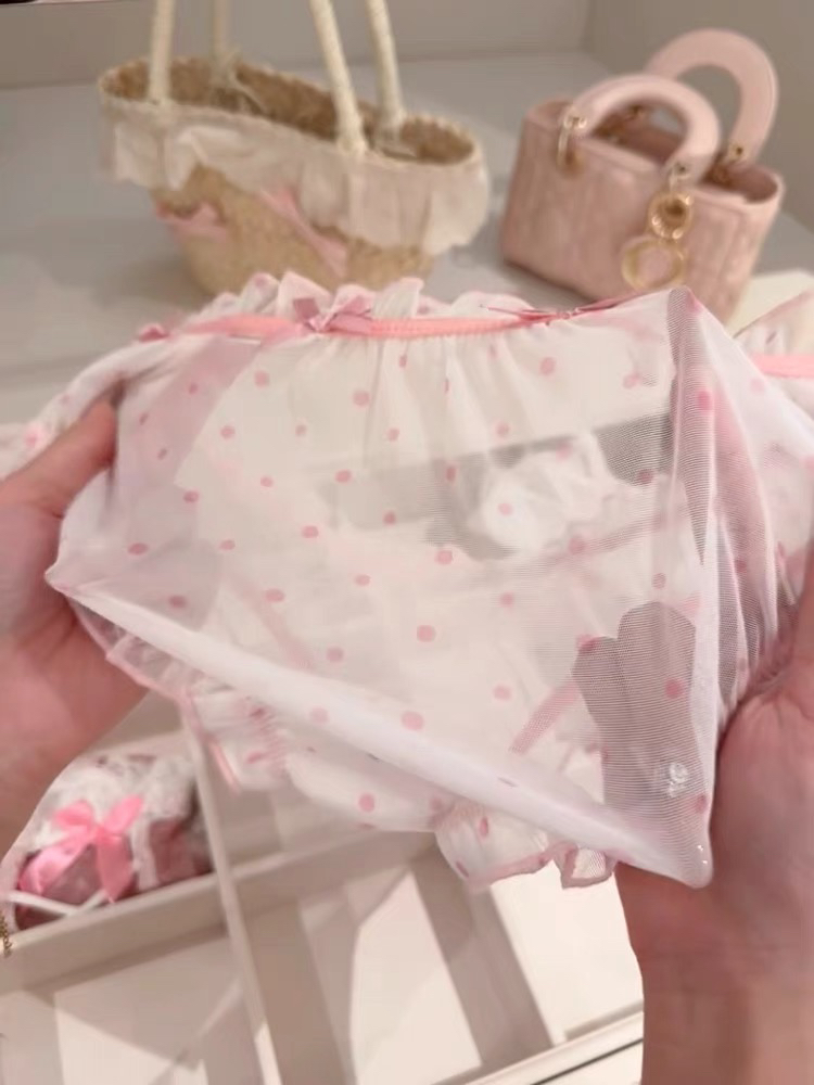 Omg!这条蕾丝内裤也太甜欲了~娇俏~春夏纯欲蕾丝边少女性感内裤 - 图2