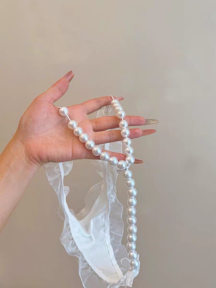 大大珍珠•按摩丁字裤火辣女生蕾丝内裤女新款性感勾人轻奢高级感,淘宝优惠券,粉丝福利购,淘宝优惠卷