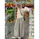 Knitted Sleeveless Top Blooming wide leg pants