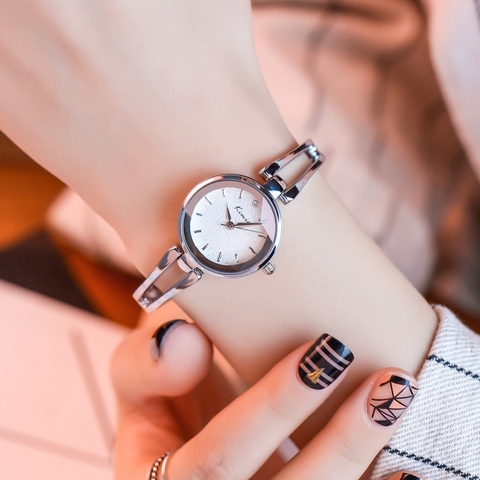 金米欧正品手链手表韩版女学生简约手镯表潮流时尚ins风女士腕表