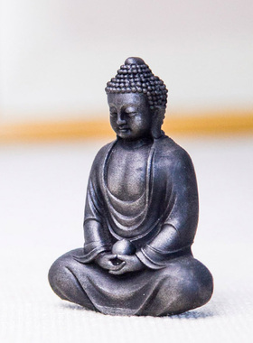 创意佛像禅意如来佛祖雕塑摆件