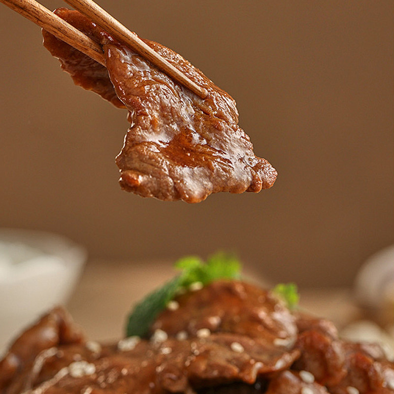 上海光明邨大酒家蚝油牛肉片腌制炒牛肉半成品熟食方便菜非即食菜,淘宝优惠券,粉丝福利购,淘宝优惠卷