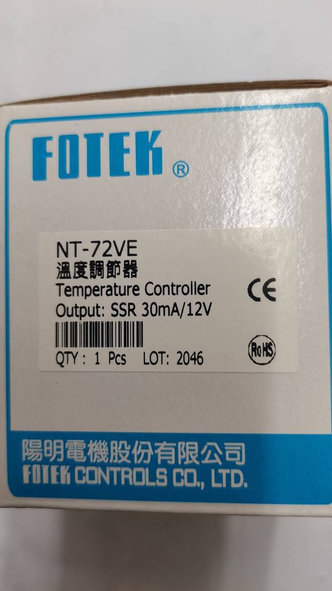 台湾阳明温控fotek FSTEK NT-72RE NT72RE NT-72 NT-72VE NT-72LE - 图2