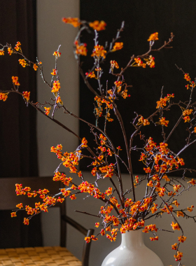 仿真花假花干花长枝客厅装饰摆件