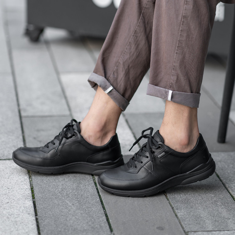 Ecco爱步男鞋秋冬款轻盈舒适皮鞋防水运动商务休闲鞋 欧文511614,淘宝优惠券,粉丝福利购,淘宝优惠卷