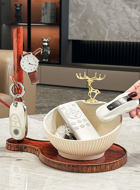 进门入户放钥匙收纳置物架摆件