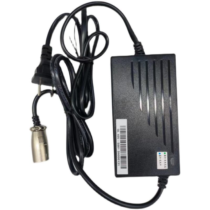 DC24V2A原装卡农头铅酸电池充电器老人代步车电动轮椅球车电源线 - 图2