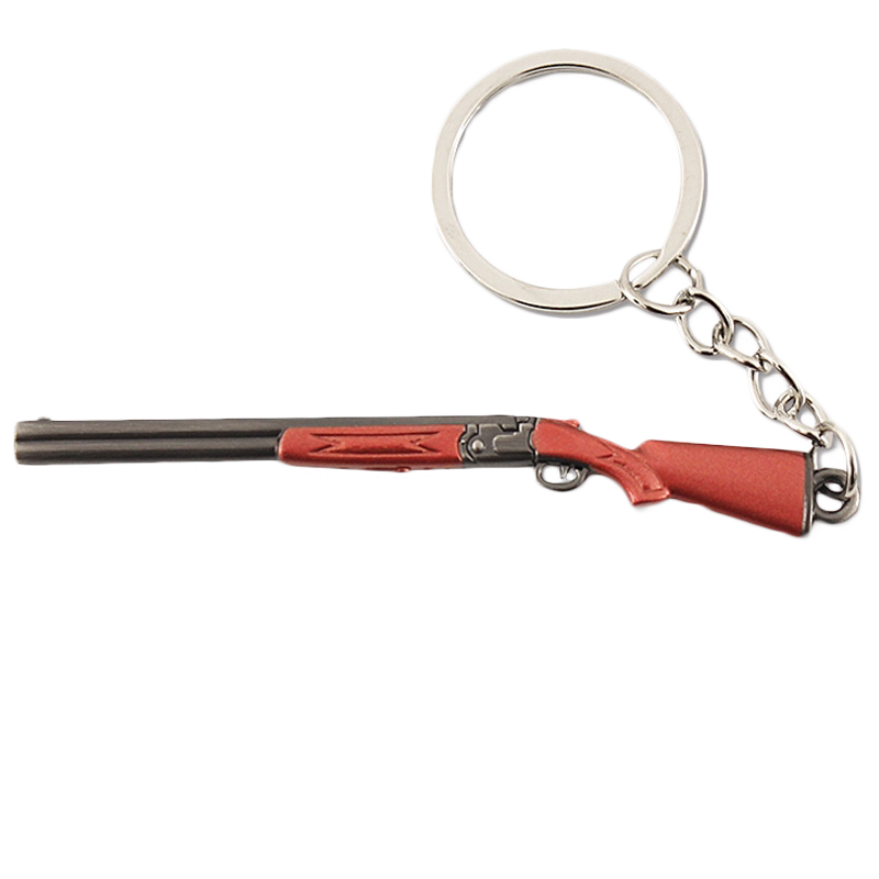 和平精英手办和平玩具精英吃鸡挂件s686散弹枪双管喷贝雷塔喷子金属钥匙扣手办