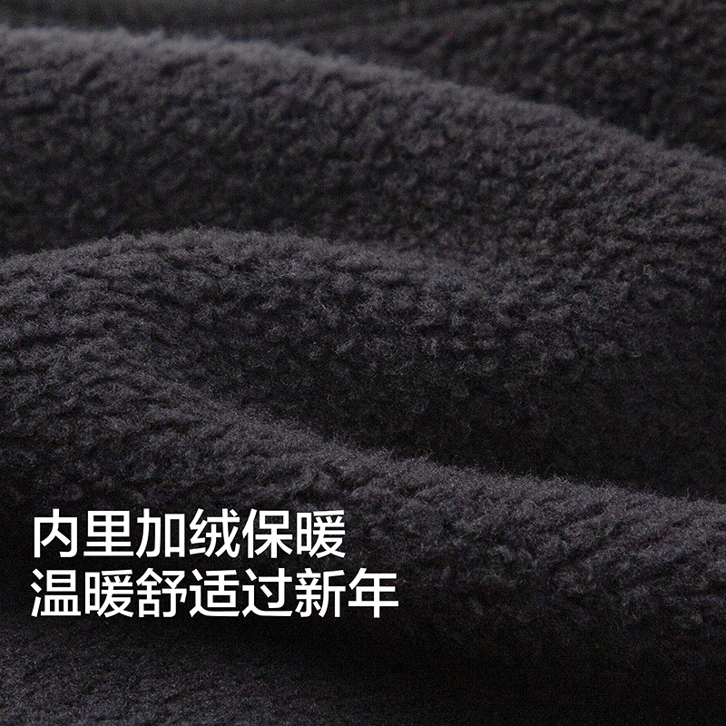 巴拉巴拉童装儿童拜年服裤子男童2025年新款春秋装加绒红运动长裤 - 图2