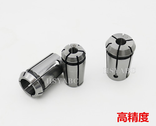 J7316A铣夹头 铣床7316B夹头 7320长45夹头 弹簧嗦嘴筒夹 MT4套装 - 图0