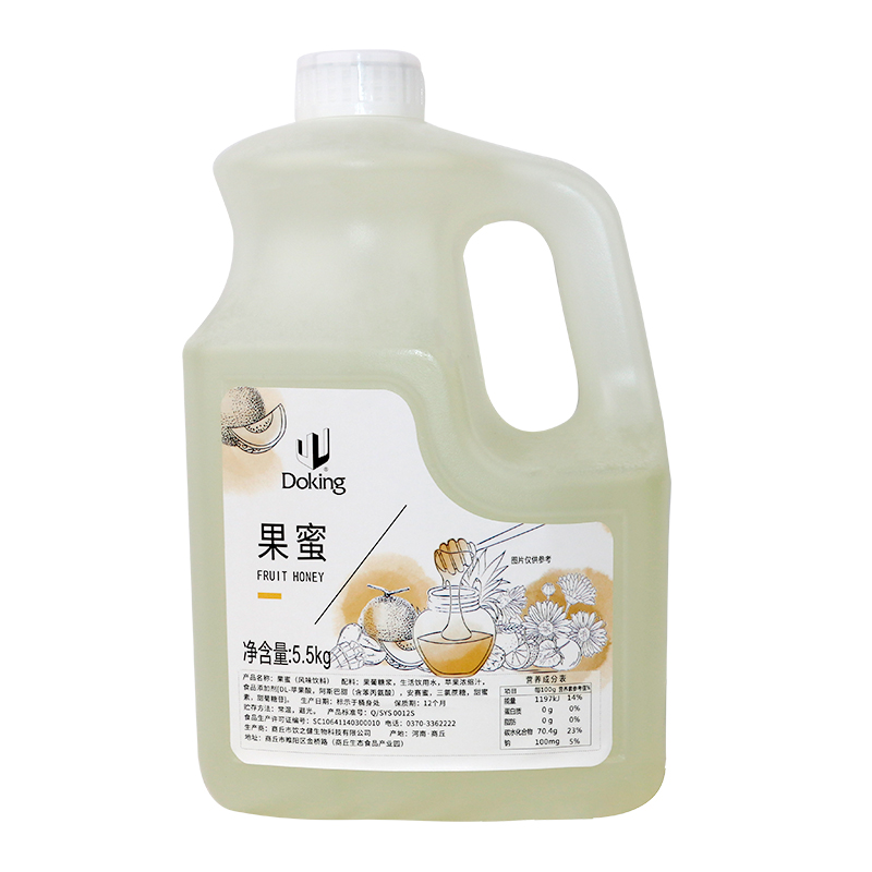 盾皇果蜜5.5kg 柠檬水专用风味糖浆柠檬伴侣浓缩冲饮品奶茶店原料 - 图3