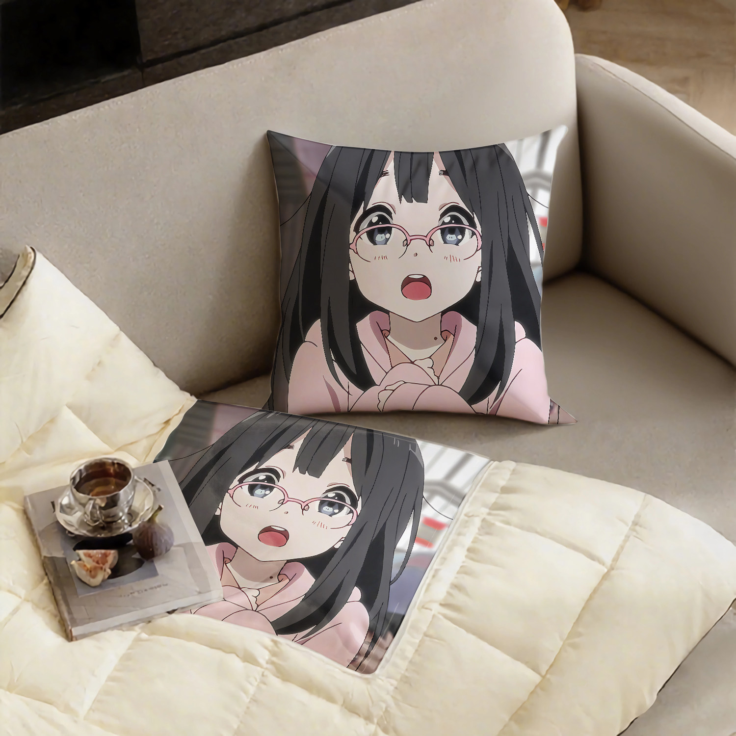 玉子爱情故事抱枕超软两用多功能空调被办公抱枕被子二合一被子,淘宝优惠券,粉丝福利购,淘宝优惠卷