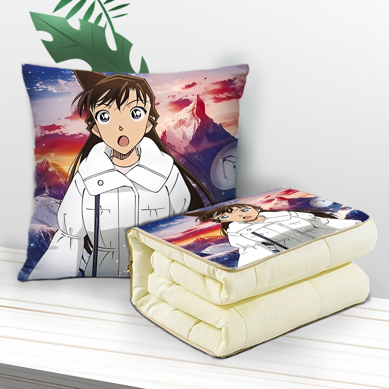 名侦探柯南之独眼的残像抱枕超软两用多功能空调被办公抱枕被子,淘宝优惠券,粉丝福利购,淘宝优惠卷