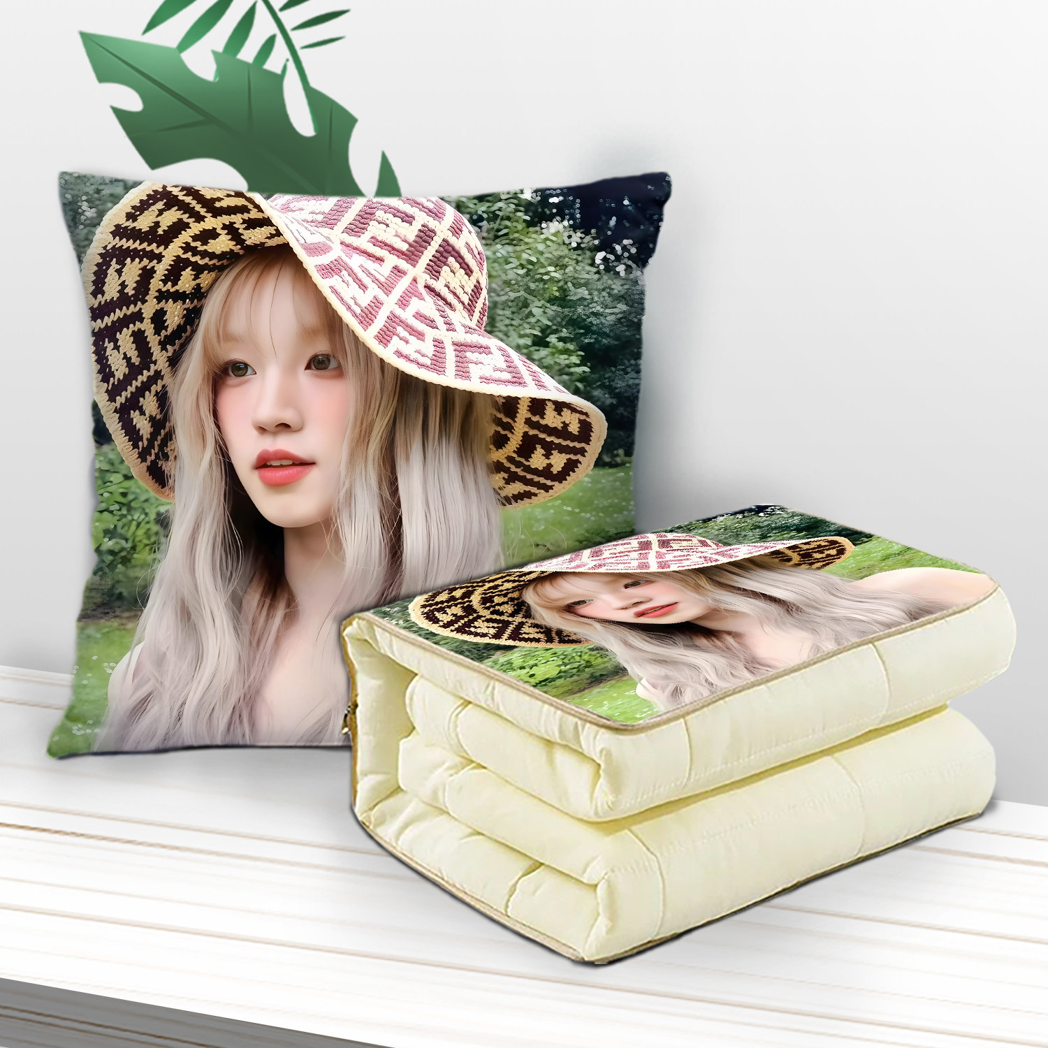 宋雨琦抱枕超软两用多功能空调被办公抱枕被子二合一被子宿舍靠垫,淘宝优惠券,粉丝福利购,淘宝优惠卷