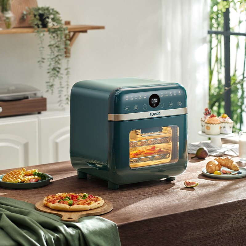苏泊尔家用小型一体多功能空气炸锅 苏泊尔鑫三荣电烤箱