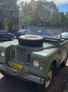 改装军事模型仿真车老式复古铁皮