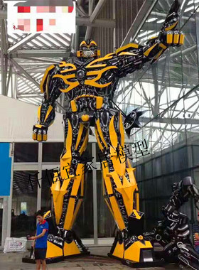 金属铁艺模型商场雕塑摆件定制