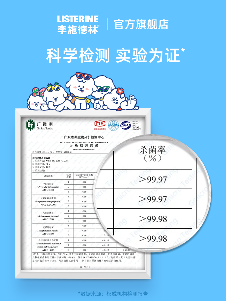  listerine李施德林漱口水