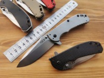 2022 new ZT0566 folding knife D2 steel edge carbon fiber handle small knife outdoor camping wilderness begging for a folding knife