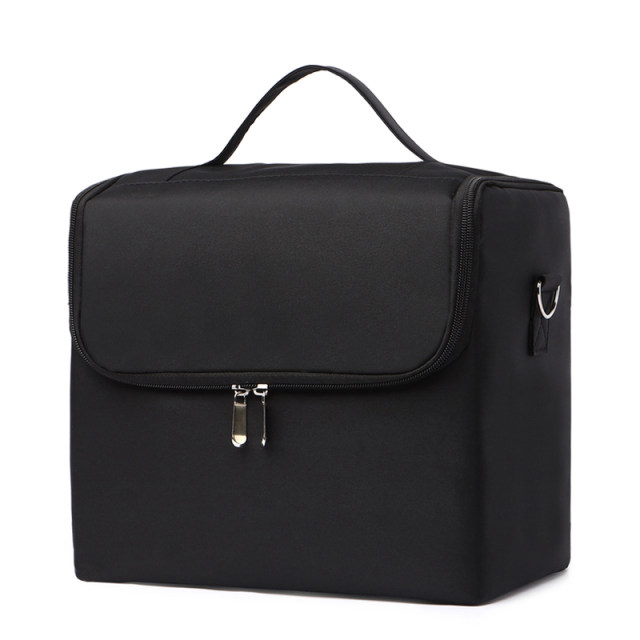 Professional multi-layer nail art and embroidery tool box cosmetic bag