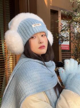 出游四件套女保暖韩系氛围感秋冬