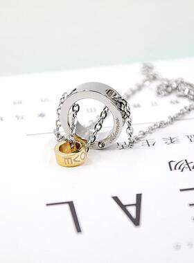 偶像练习生黄明昊同款love项链
