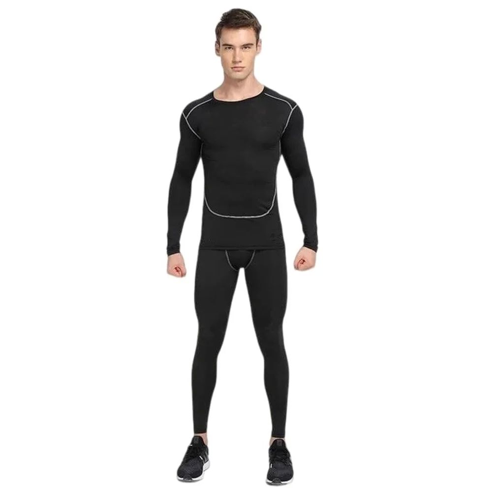 Winter Thermal Underwear For Men Keep Warm Long Johns Base L - 图3