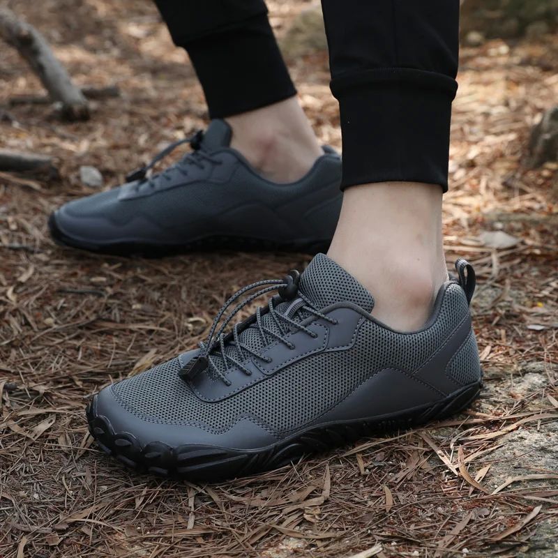 Men Barefoot Hiking Shoes Breathable Outdoor Sports Climbing - 图1