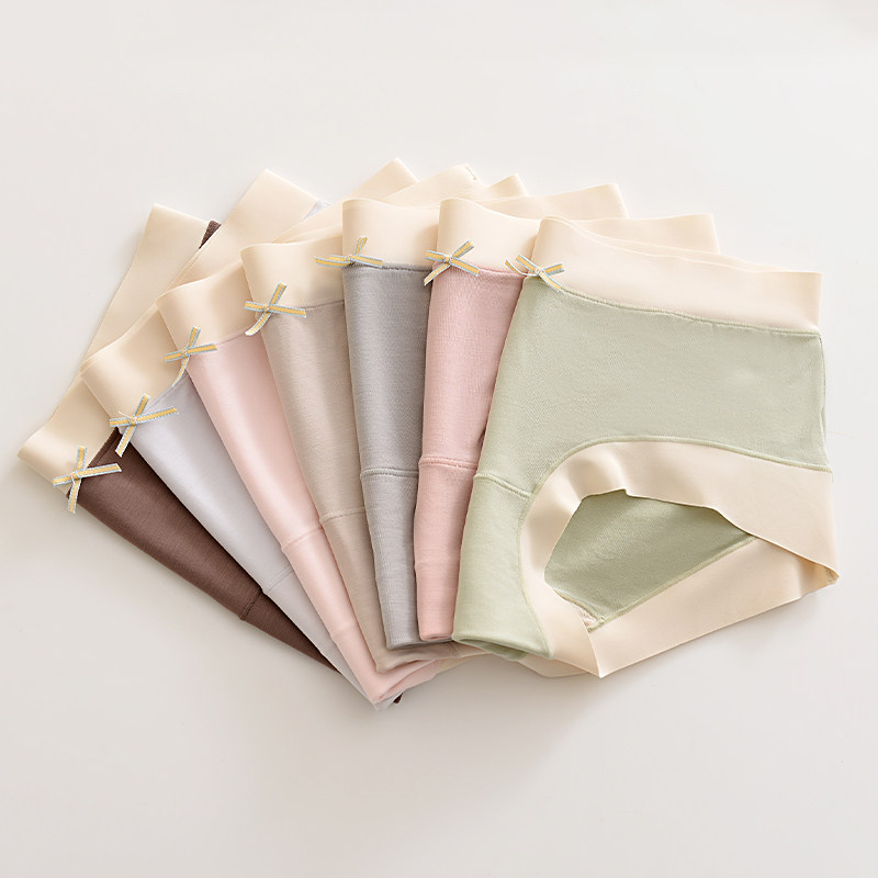 3条 日系少女低腰内裤女性感超柔软莫代尔无痕三角内裤抗菌短裤头,淘宝优惠券,粉丝福利购,淘宝优惠卷