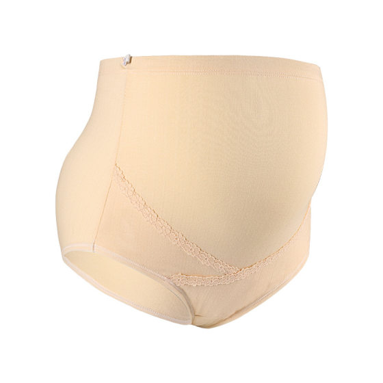 High-waist belly-supporting pure cotton antibacterial early pregnancy underwear