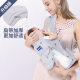 Baby holding artifact, hands-free baby sling, newborn baby, horizontal front holding type, dual-purpose, simple and lightweight waist stool for outing