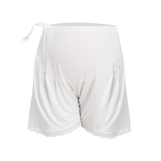 Maternity safety pants, anti-exposure, loose three-quarter safety pants