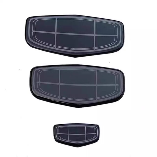 Geely series car label stickers blackened and anti-scratch