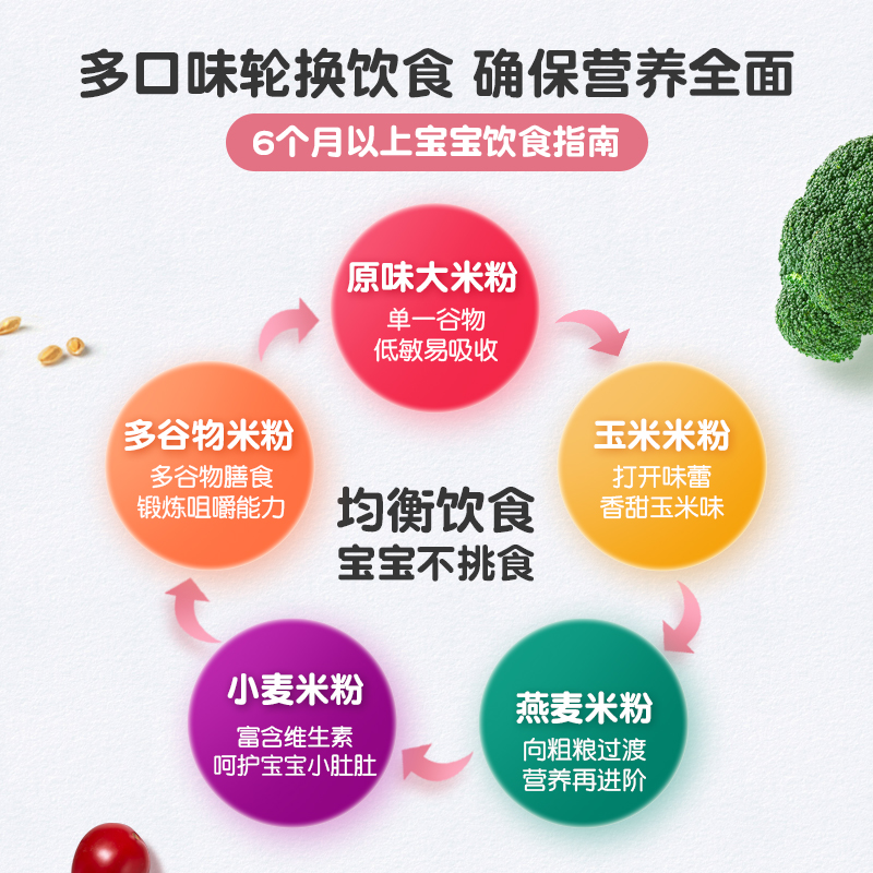 earthsbest旗舰店【自播专享】EarthsBest爱思贝地球有机宝宝辅食高铁米糊175g*53