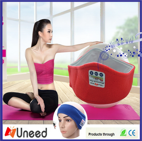 正品uneed睡眠耳机隔音睡觉防噪音蓝牙低音头套式运动耳机包邮 - 图0