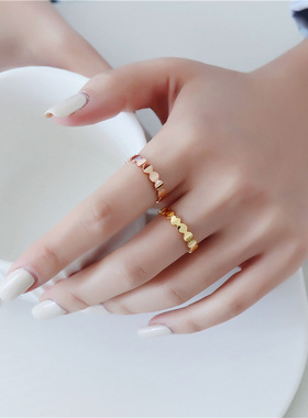 大号欧美ins戒指时尚个性粗手