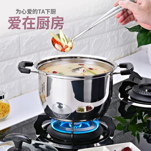 Каша -каша из нержавеющей стали горшок с горшками горшок с горшок горшок горшок с домом варена