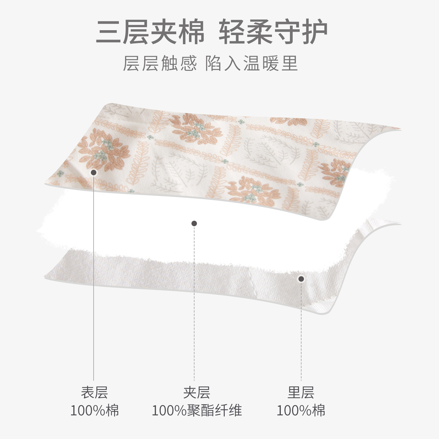 婴幼儿纯棉保暖连体衣秋冬款A类宝宝长袖翻领印花哈衣外出爬服 - 图1