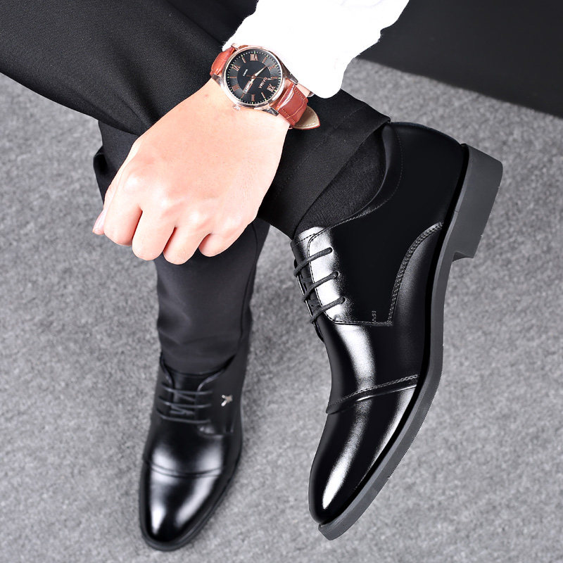 花花公子皮鞋男真皮夏季休闲透气镂空商务正装结婚新郎内增高男鞋,淘宝优惠券,粉丝福利购,淘宝优惠卷