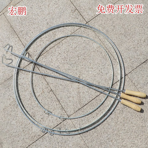 铁环滚铁圈儿童小学生滚铁环风火轮80后怀旧玩具成人户外运动 - 图1