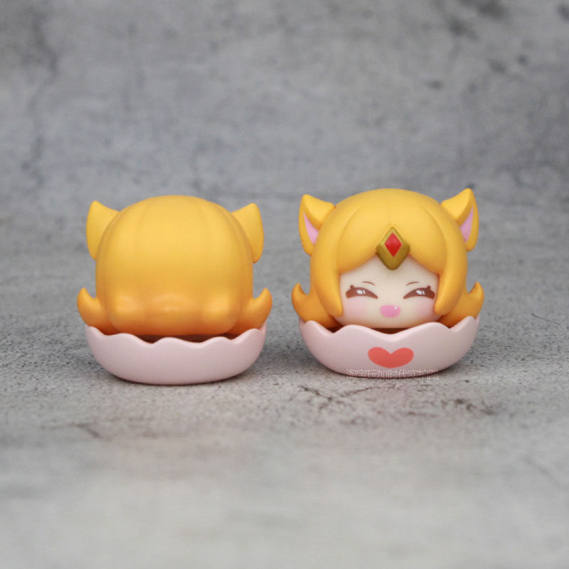 王者荣耀手办正品王者荣耀手办峡谷叠叠乐盲盒卡通李白庄周妲己瑶摆件游戏周边