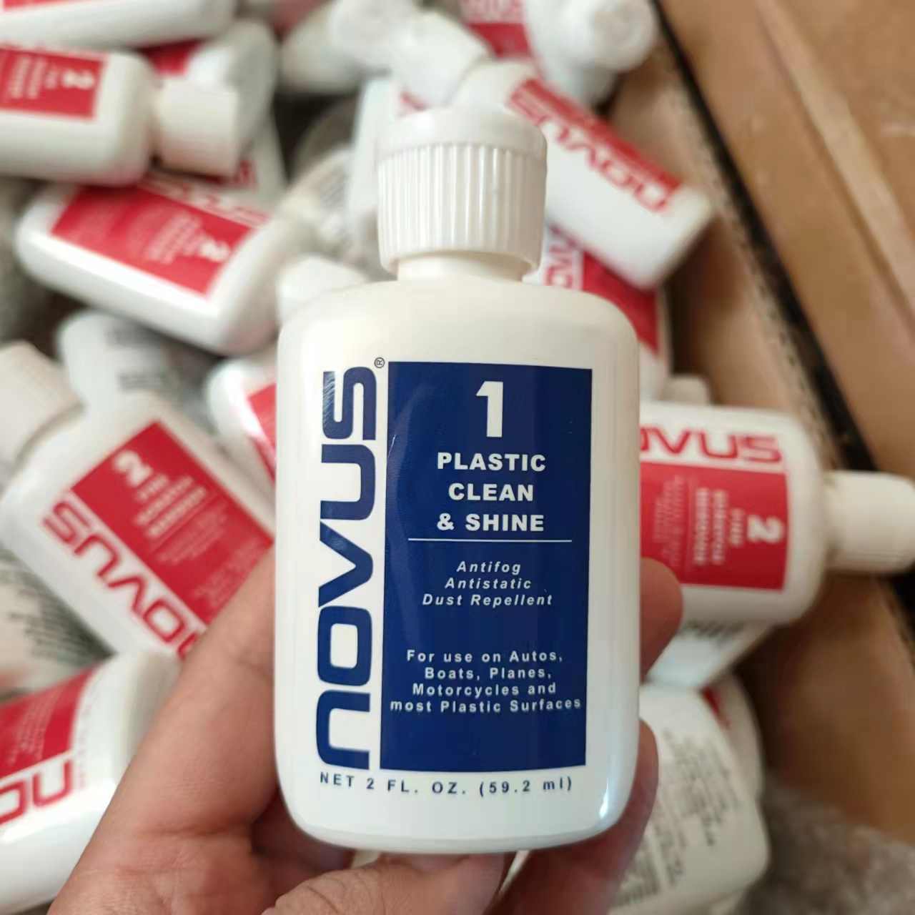 Novus PC-10 Plastic Clean & Shine - 8 oz