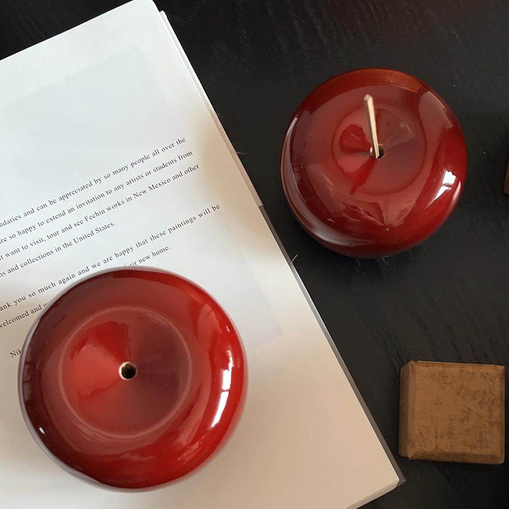 秘密卡车创意小众木制新年苹果插香设计红苹果香插木摆件ins装饰,淘宝优惠券,粉丝福利购,淘宝优惠卷