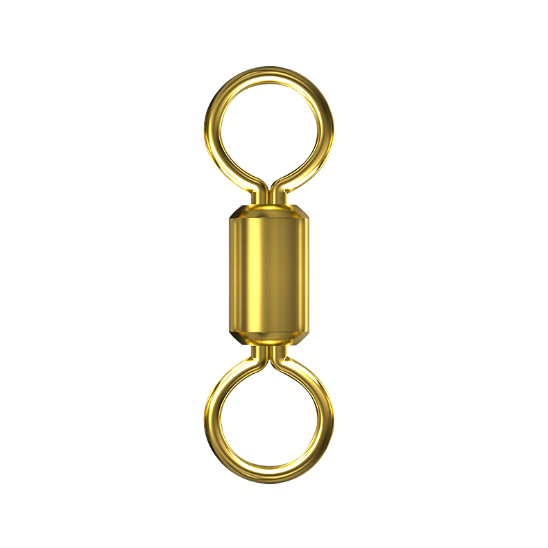 顺滑8字环高转速强拉力合金真金8八字转环竞技八字环美式转环散装 - 图2