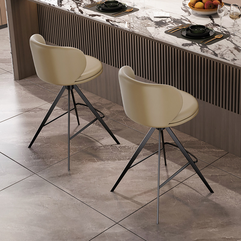 欧式吧台椅子高脚凳旋转靠背家用现代简约轻奢网红款中岛台椅7221,淘宝优惠券,粉丝福利购,淘宝优惠卷