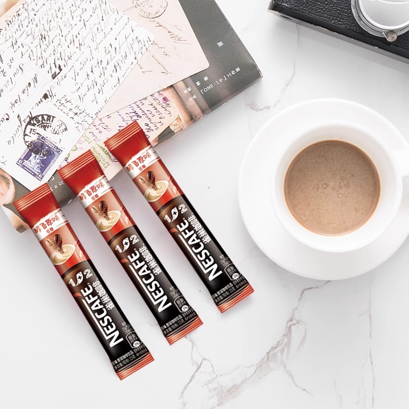 雀巢咖啡1+2原味奶香特浓三合一提神学生速溶咖啡官方旗舰店正品,淘宝优惠券,粉丝福利购,淘宝优惠卷