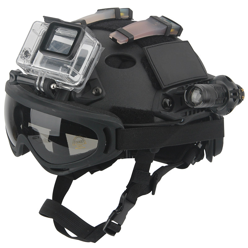 儿童真人cs野战防护头盔FAST多功能户外运动轮滑骑行防撞盔安全盔