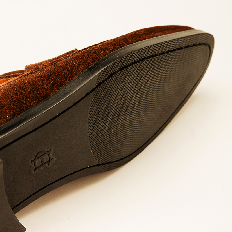 【blake翻毛小牛皮】chioryn青润乐福鞋男士英伦风豆豆鞋休闲皮鞋 - 图3